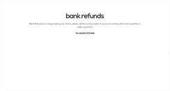 Desktop Screenshot of bankrefunds.net